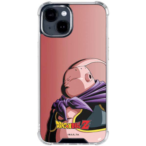 Dragon Ball Z Majin Buu Portrait iPhone 15 Clear Case